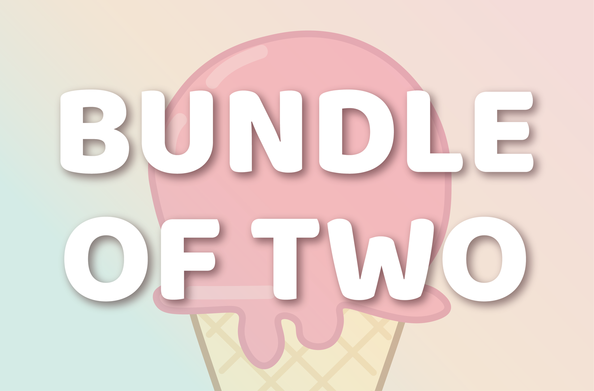 [TIC10ADU01SINGLE] D) Bundle of 2 - The Great SingaPaw Ice Cream Show