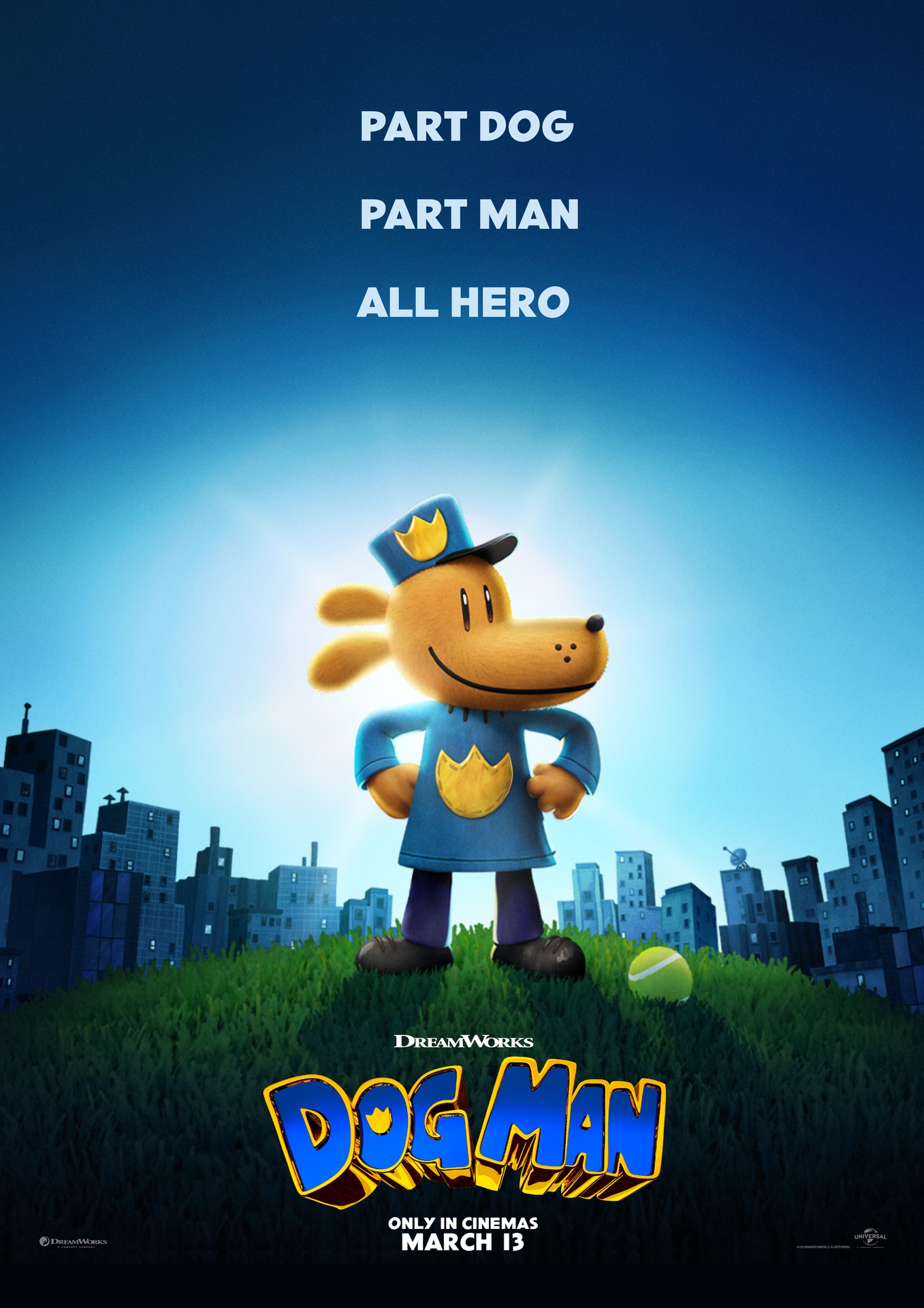 [TIC10ADU01SINGLE] Dog Man (2D)