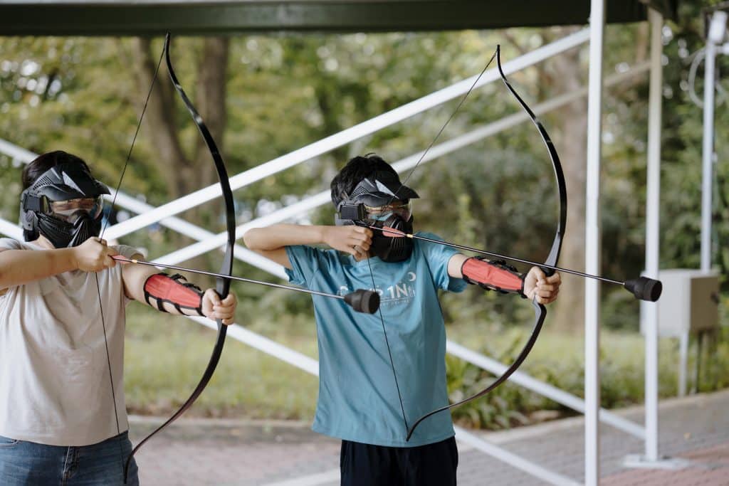 Singapore Archery Tag Game  For Team Building & Gatherings